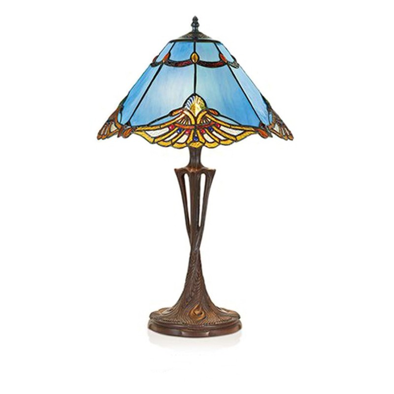 Stolní lampa Tiffany 161072+PBLM11