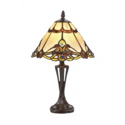 Stolní lampa Tiffany 101082+PBLM11S