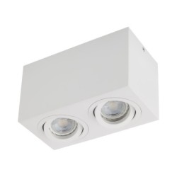 Stropní svítidlo moderní XBRIX, 2 x 50 W, bílá