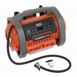 Kompresor akumulátorový a elektrický Powerplus DP, 230 V, 20 V / 40 V, bez aku