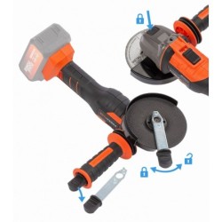 Bruska úhlová akumulátorová Powerplus DP170, 125 mm