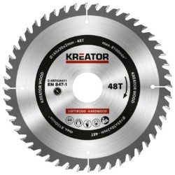 Pilové kotouče na dřevo, Ø 165 mm, Kreator